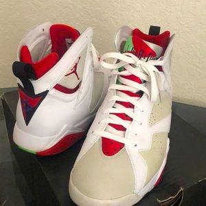 Air Jordan 7 Retro - White/True Red-light Size 13